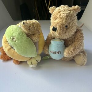 Pooh Musical Plush Rattle